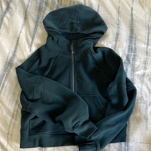 Lululemon Oversized Scuba Half Zip (XS/S) in Submarine
